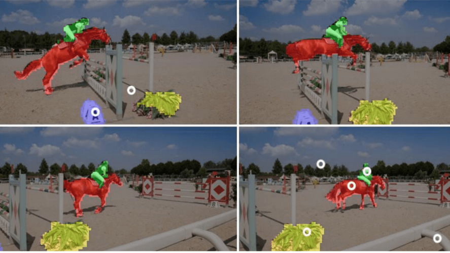Blazingly Fast Video Object Segmentation with Pixel-Wise Metric Learning