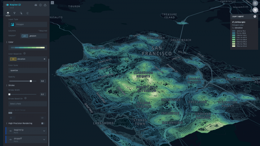 Kepler Gl Powerful Open Source Map Visualization Tool By Uber