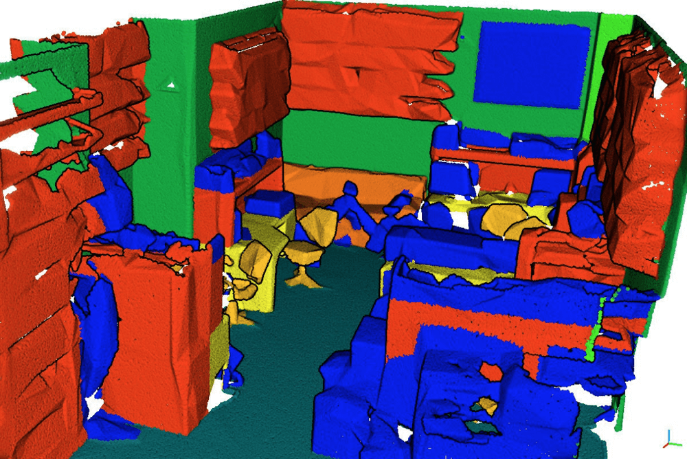classified point cloud