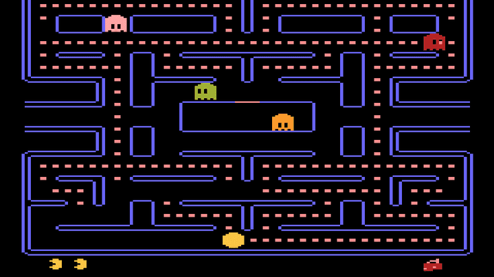 Neural network playing Atari game