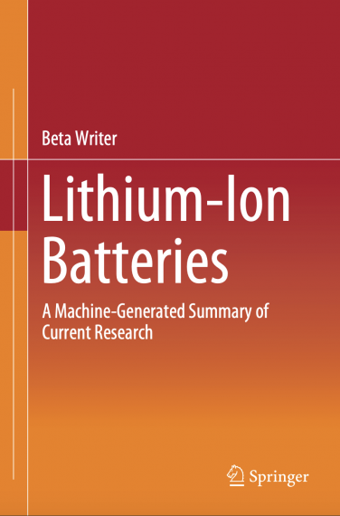 Обложка книги "Литий-ионные батареи"