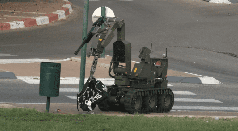 military robots san-francisco