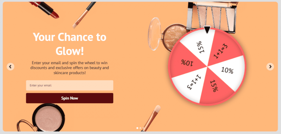 Spin-to-win wheels: the thrill of chance