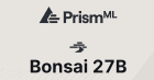 Bonsia 27B 1-bit