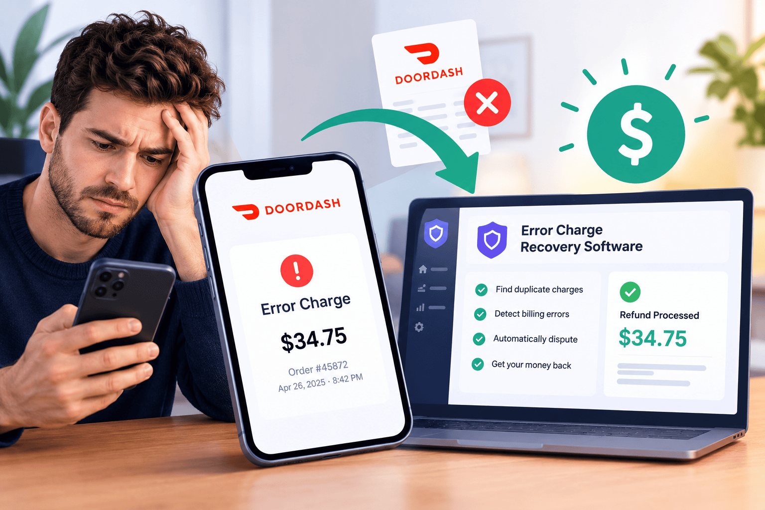 DoorDash Error Charge Recovery