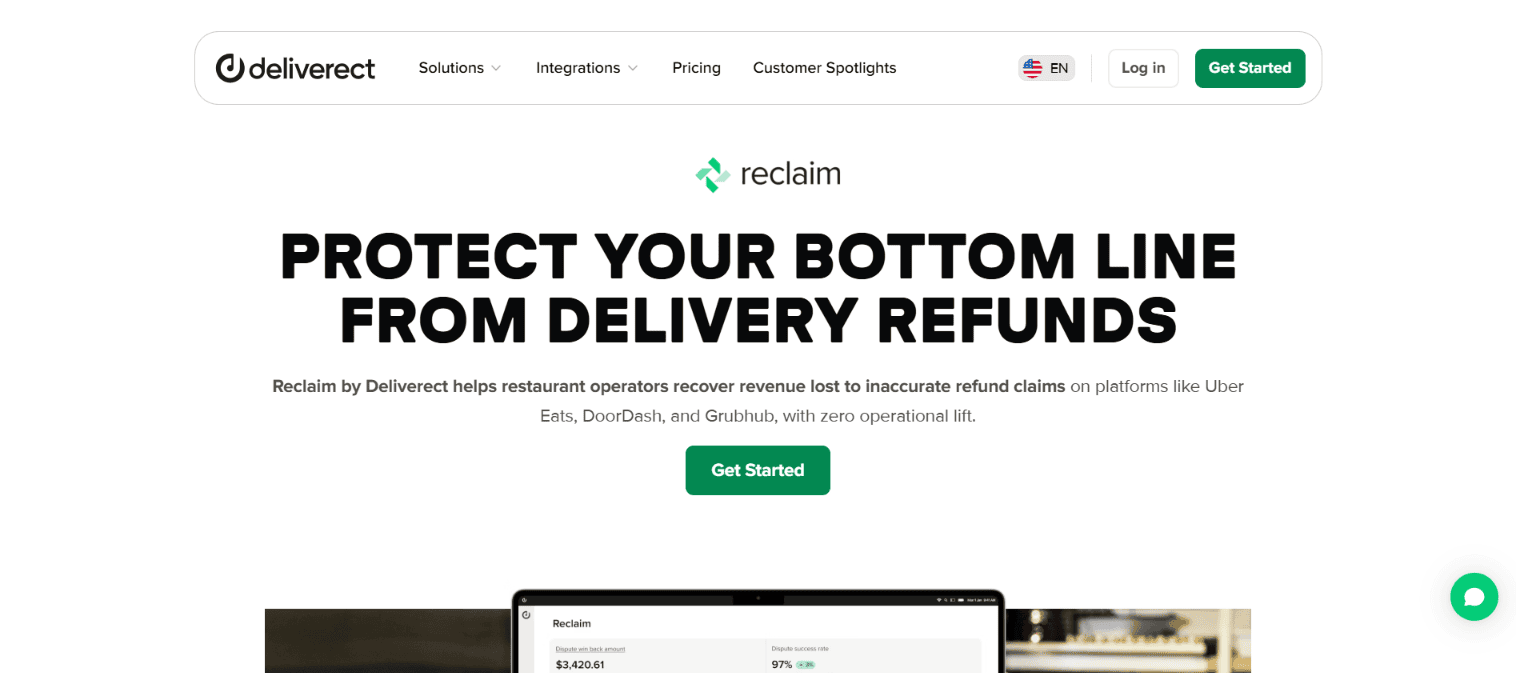 Deliverect Reclaim